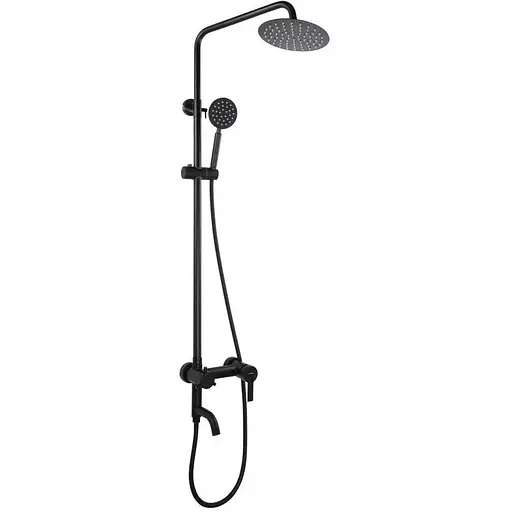 Душева система Mixxus NOX-009-J Black MI5751, Чорний матовий - фото 1