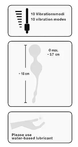 Вагинальные шарики Smile Vibrating Love Balls Rechargeable, 18 см, розовый - фото 7