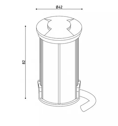 Світильник грунтовий KLOODI KDGL-SIDE2 42 2x1W 3K - фото 2