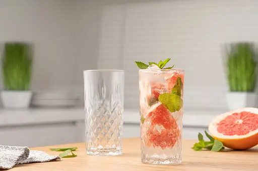 Набір склянок високих Ardesto Alba 356 мл х 6 шт. скло (AR2635ABS) - фото 2