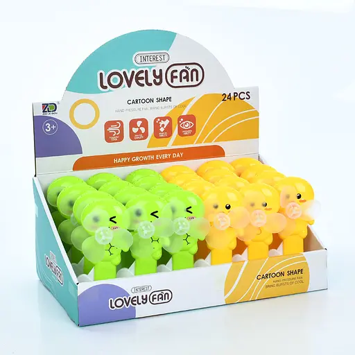 Вентилятор механический, 13,5 см, 32x14x19 см (В ассортименте) - фото 2