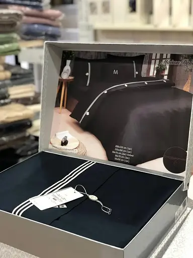 Постільна білизна Antracite Сатин Преміум Maison D'or pbe0051929 - фото 2