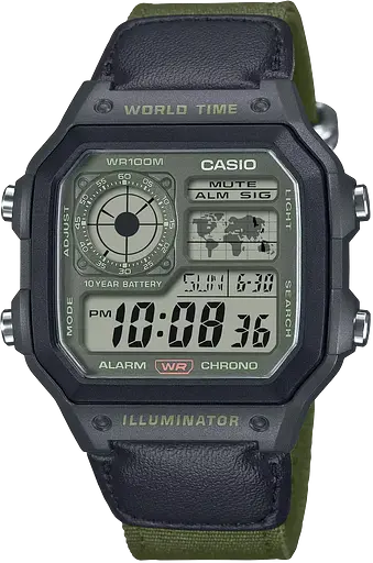 Годинник Casio TIMELESS COLLECTION AE-1200WHUB-3AVEF