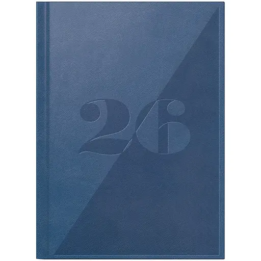 Дневник Brunnen 2026 Стандарт Torino Trend синий (73-795 38 616)