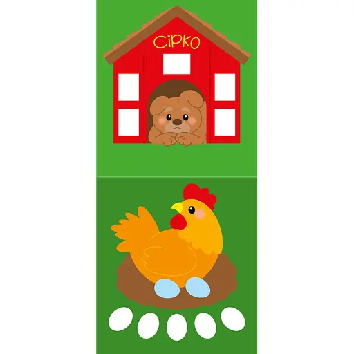 Мозаика из наклеек "Украинские сказки" 166041, 8 страниц - фото 2