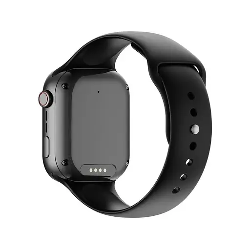 Смарт-годинник дитячі LEMFO K20 4G з камерою WI-FI GPS SIM-карта GEO паркан силіконовий ремінець Black (16740) - фото 2