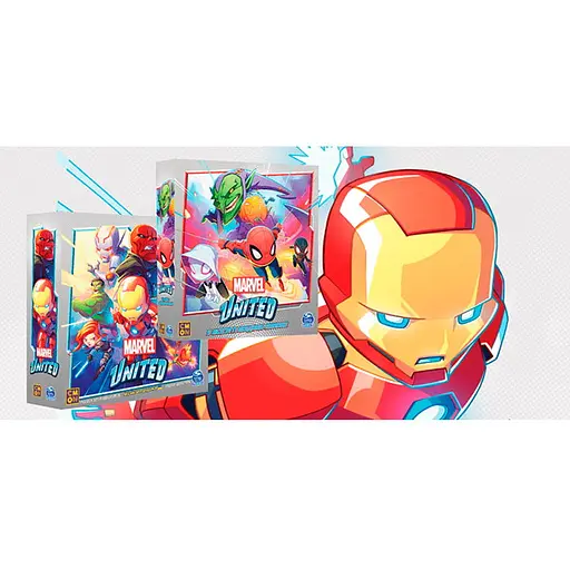 Настольная игра Geekach Games Marvel United: Украинское издание с дополнением Во Вселенной Человека-паука (укр.) (GKCH03536) - фото 2