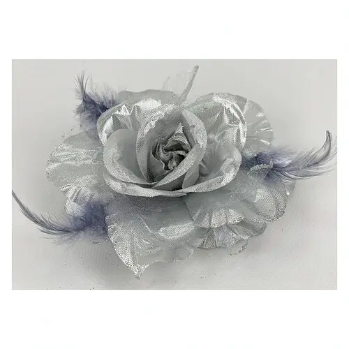 Новогодний декор Роза - фото 1