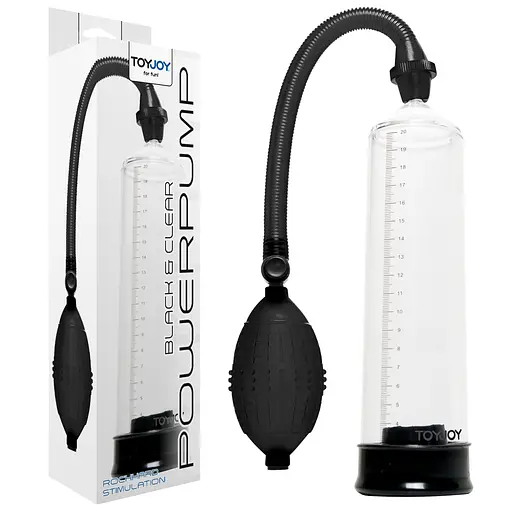 Помпа для пениса Toy Joy Pressure Pleasure Pump 20 см (прозрачный) - фото 2