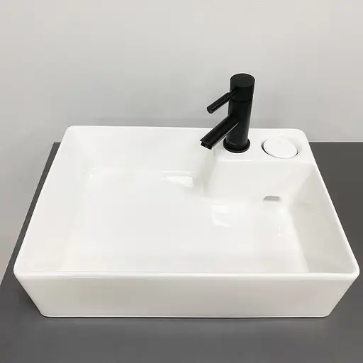 Умивальник VBI Altamura white на пральну машинку VBI-016000, Білий - фото 2