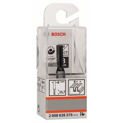 Фреза пазовая Bosch Professional с двумя лезвиями Std S8 D6 L16 (2.608.628.379) - фото 3