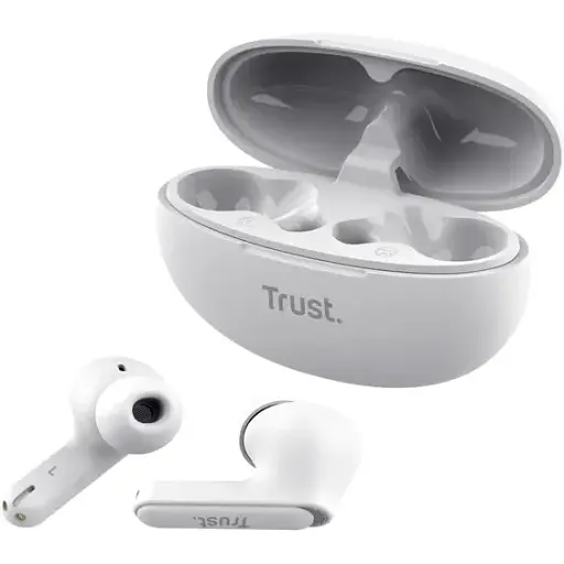 Навушники Trust TWS Yavi Earbuds BT 5.3 ENC SBC Mic білі - фото 4