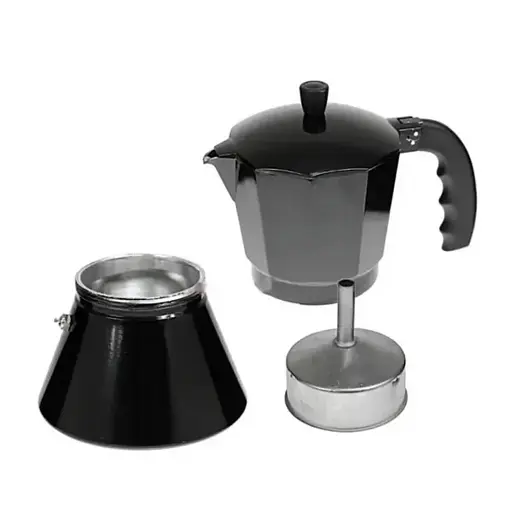 Гейзерная кофеварка на 3 чашки 150 мл из алюминия Edenberg EB-1815 - фото 2