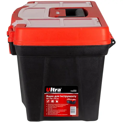 Ящик для инструмента Ultra 500×250×250мм 7402032 - фото 6