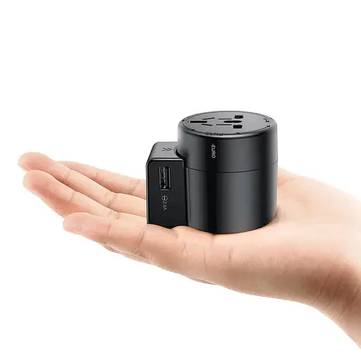 Адаптер мережевий зі спідницями Baseus Universal Charger Rotation Type (ACCHZ-01) - фото 3