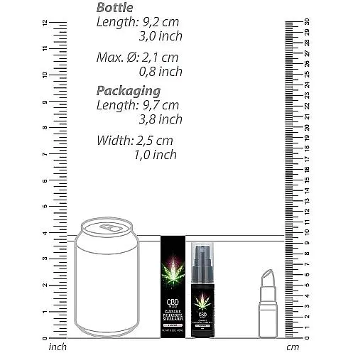 Духи с феромонами для женщин Shots-CBD Cannabis Pheromone Stimulator For Her, 15 ml - фото 3