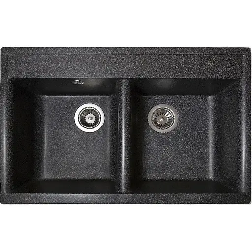 Кухонна мийка Romzha Valuri 78-2D Grafit (201)