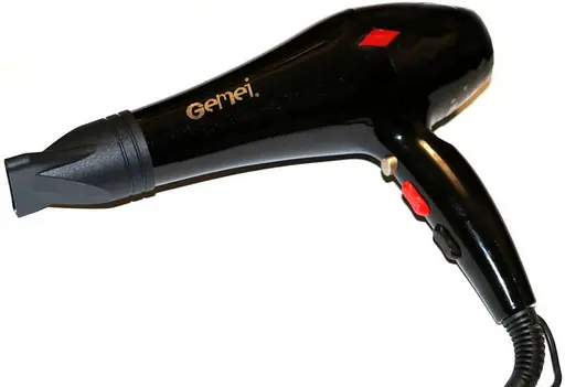 Фен для сушіння та укладання волосся Gemei GM 1767 - фото 5