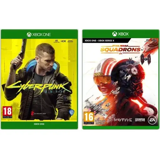 Гра Cyberpunk 2077 (російська версія) + Star Wars Squadrons (російська версія) (Xbox One)