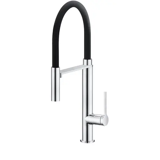 Cмеситель для кухни с гибким изливом Nett GH-48 Хром - фото 1