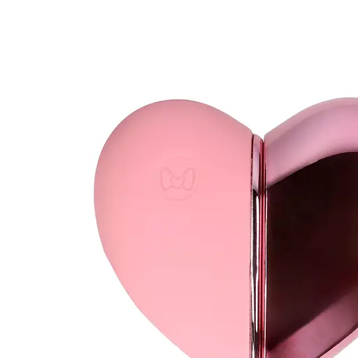 Вібратор для клітора Loveline Tapping Heart рожевий - фото 10