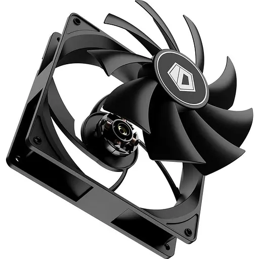 Вентилятор ID-Cooling FL-12025K, 120 x 120 x 25мм, 3-pin, черный (FL-12025K) - фото 3