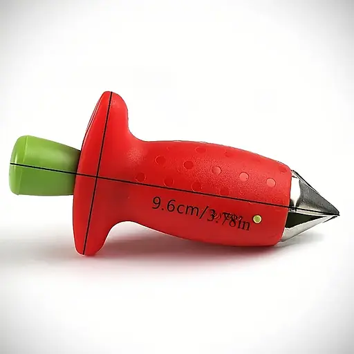 Приспособление для удаления хвостиков клубники и сердцевины помидоров, Kitchen Master Красный 87487 - фото 2