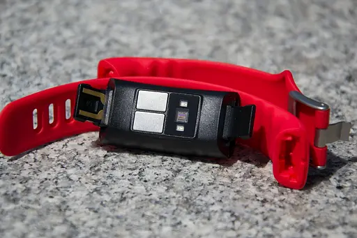 Розумний фітнес браслет Jiks Fit lite з тонометром і ЕКГ (Червоний) - фото 6