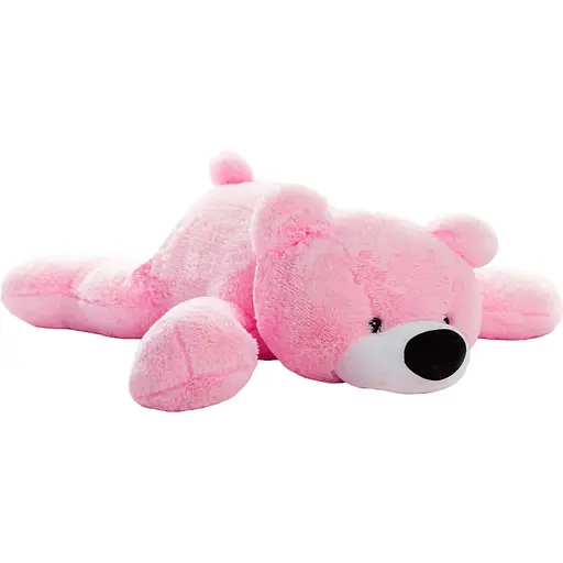 Велика м'яка іграшка Alina ведмідь Умка 120 см рожевий