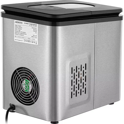 Льодогенератор Ardesto IM-A1200SS Silver [137648] - фото 3