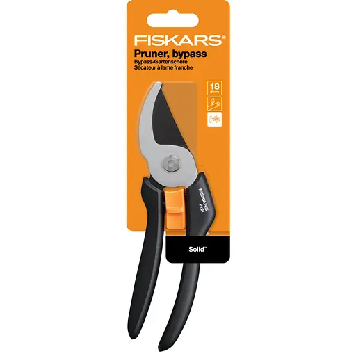 Секатор Fiskars Solid P121 Bypass до 18 мм (1057160) - фото 3