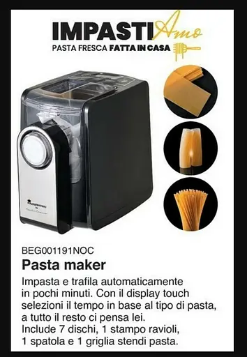 Аппарат для изготовления пасты макарон теста Masterpro BGMP 9139 - фото 3