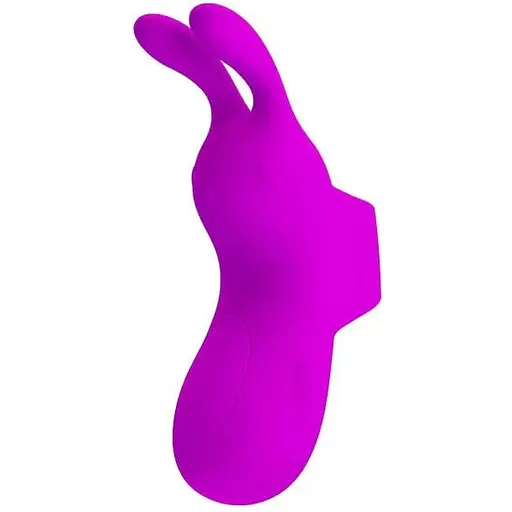 Вібратор на палець Pretty Love Finger Bunny 9.4 см фіолетовий