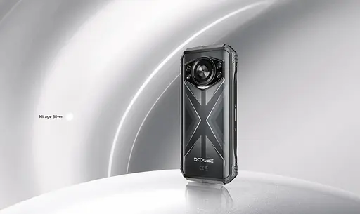 Смартфон Doogee S118 6.58" 12/512ГБ 2SIM 10800 мАxчас серебристый - фото 2