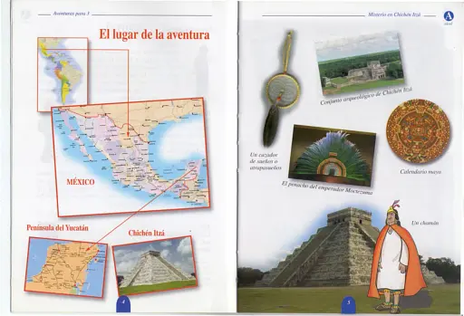 Misterio en Chichen Itza. Aventuras para 4 (A1) - фото 3