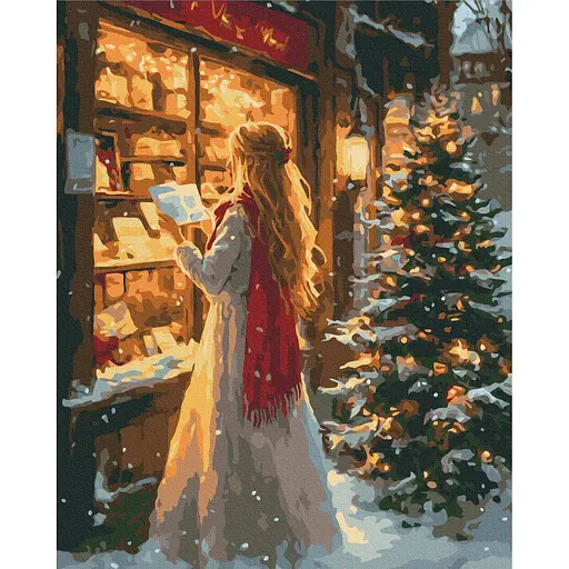 Картина по номерам на подрамнике Brushme Время новогодних чудес