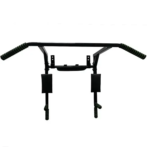 Турнік-бруси настінний "Iron" NE-TR-3B 3 в 1 з м'якими ручками чорний - фото 3