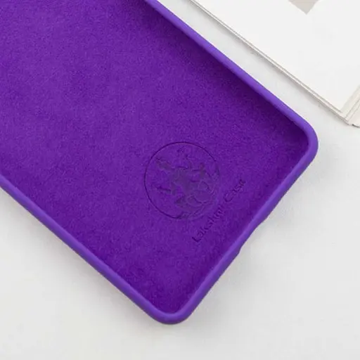 Чохол Lakshmi Silicone Cover Full Camera (AAA) with Logo для Google Pixel 7a Фіолетовий / Amethyst - фото 2