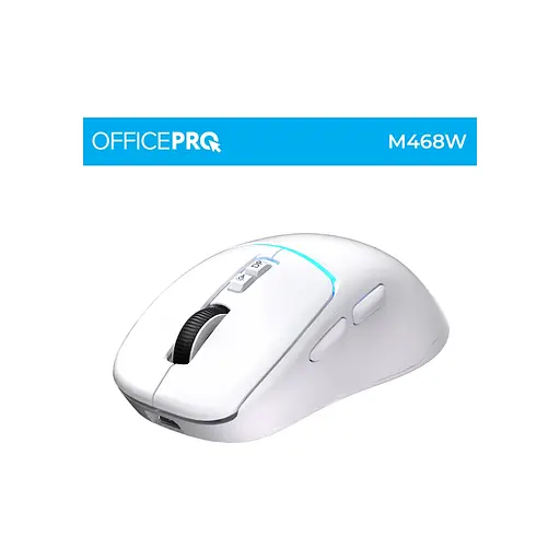 Мишка OfficePro M468W Wireless/Bluetooth White (M468W) - фото 4