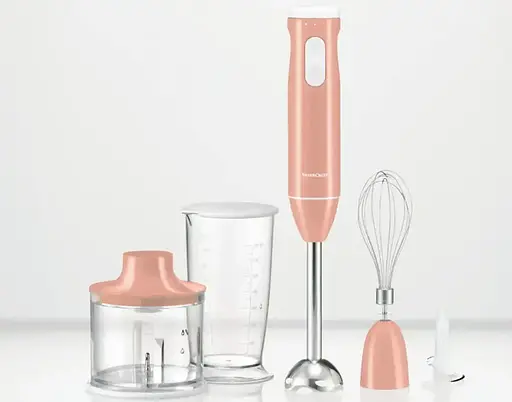 Блендер миксер чоппер 3 в 1 SilverCrest SSMS 600 D3 Pinck - фото 1