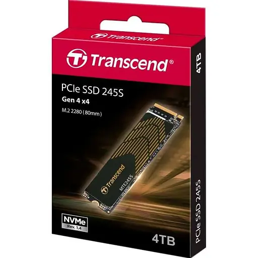 Накопитель SSD Transcend m.2 NVMe 4TB MTE245S (TS4TMTE245S) - фото 2
