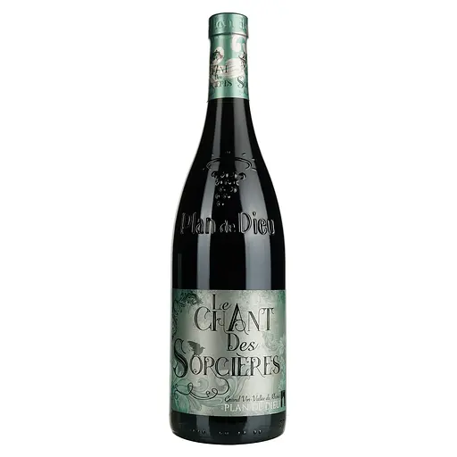 Вино Le Chant Des Sorcieres Plan De Dieu 2020 AOP Cote du Rhone Village, червоне, сухе, 0,75 л