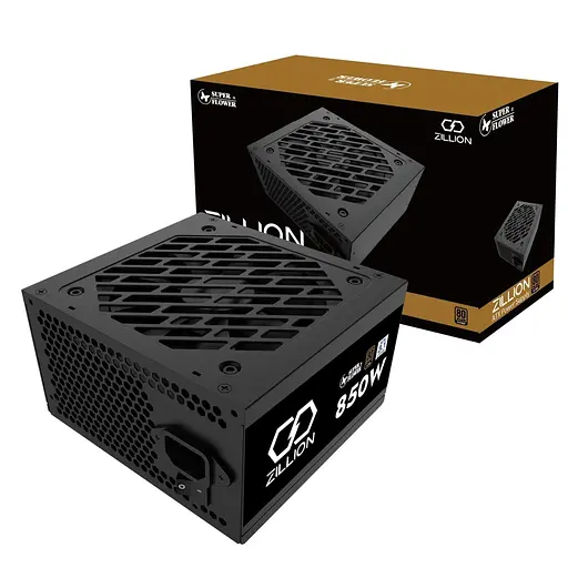 Блок живлення Super Flower Zillion DB 850W ATX 3.1 80+ Bronze Black (SF-850Z12DB (DA)) - фото 2
