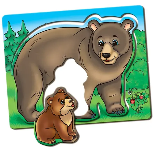 Дитяча розвиваюча гра Мами і малюки 81114 лісові тварини - фото 7