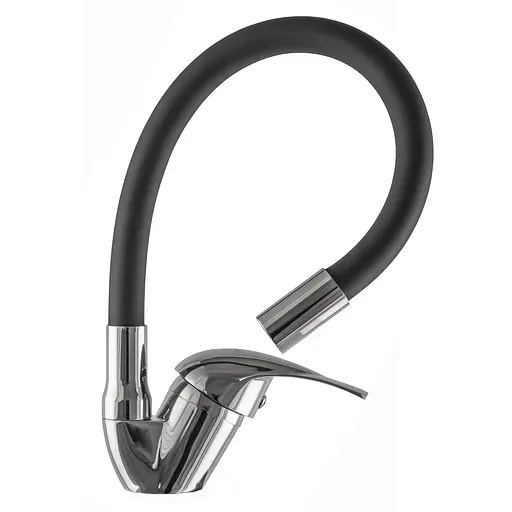 Змішувач для кухні EcoMix E-GEZ-203SLR-Black Чорний - фото 3