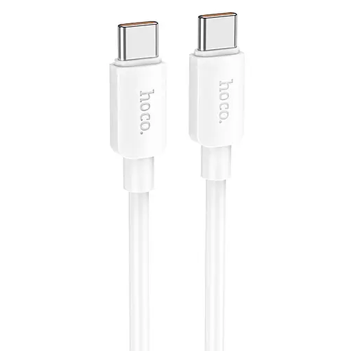 Дата кабель Hoco X96 Hyper Type-C to Type-C 100W (1m) White