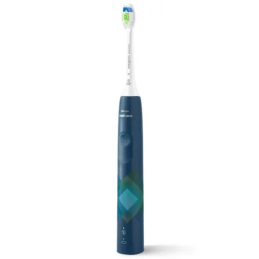 Електрична зубна щітка Philips Sonicare HX3689/42 серії 4100 синьо-зелена