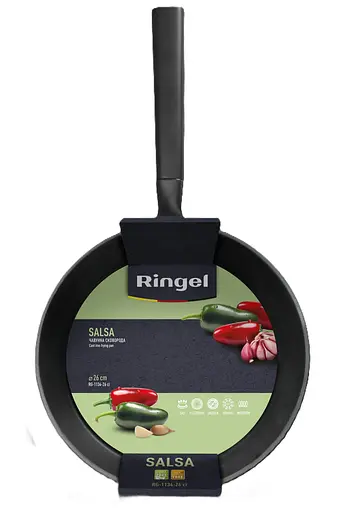 Сковорода Ringel Salsa чугунная 26 см без крышки (RG-1134-26 ci) - фото 5