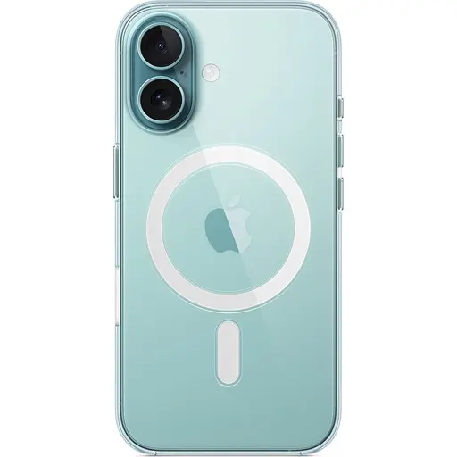 Чехол iLera with MagSafe для Apple iPhone 16 Transparent [125224] - фото 4