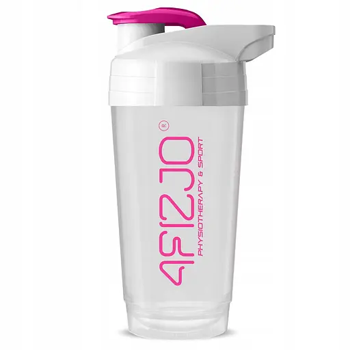 Шейкер спортивний 4FIZJO Ultra 700 мл White/Pink (P-5905973407069) - фото 1